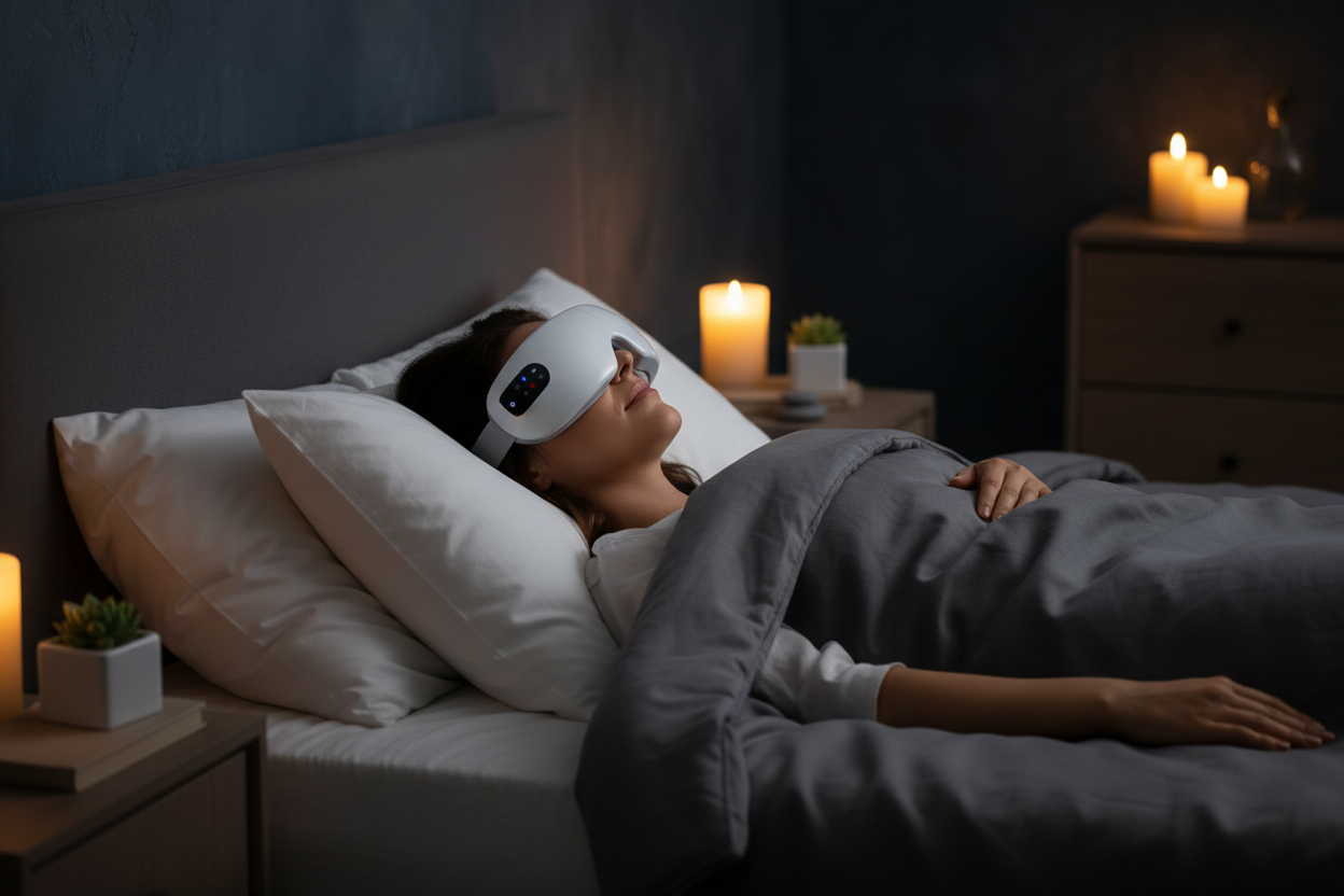 🧠 Masseur oculaire intelligent — Détente & Récupération