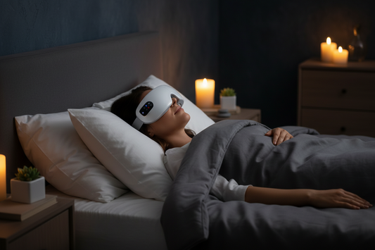🧠 Masseur oculaire intelligent — Détente & Récupération